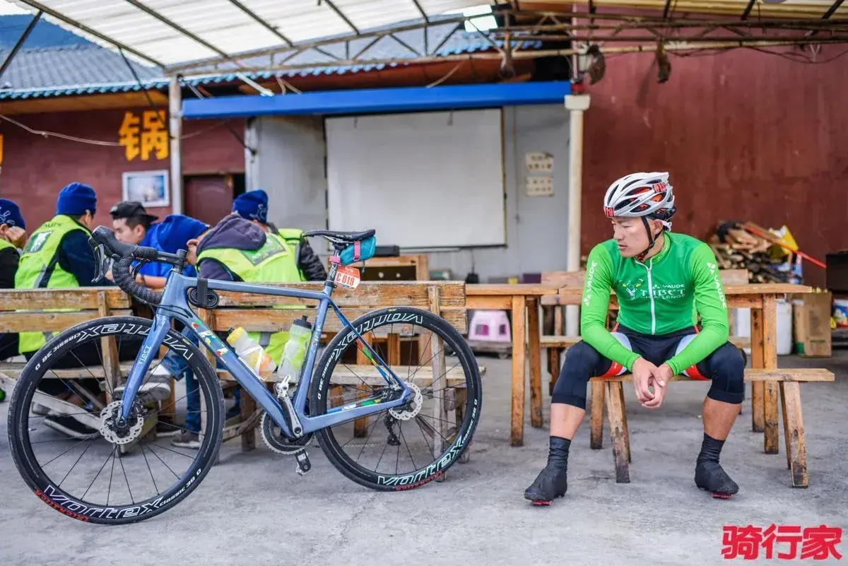 VAUDE骑行服骑行者休息